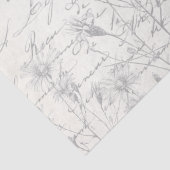 Damselfly Dancer Französisch Script Meadow Decoupa Seidenpapier (Detail)