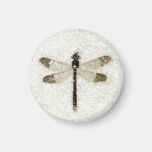Damselfly Fossil, Fossil Butte NM, Wyoming Magnet (Vorne)