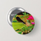 Damselfly und Rose Button (Vorne & Hinten)