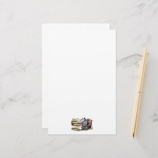 DAMTRAG BRIEFPAPIER (Vorderseite/Rückseite Beispiel)