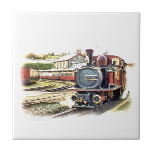 DAMTRAG FLIESE (Vorderseite)