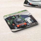 DAMTRAG GETRÄNKEUNTERSETZER (Linke Seite)