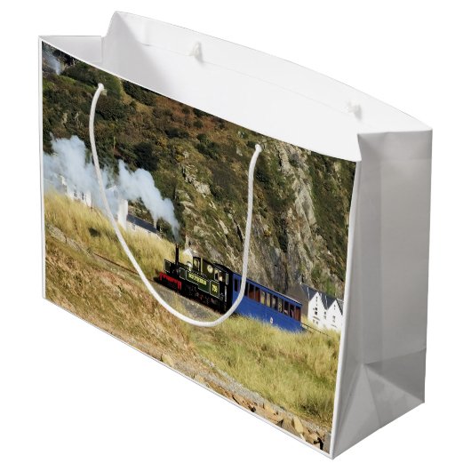 DAMTRAG GROßE GESCHENKTÜTE (Rückseite Schrägansicht)