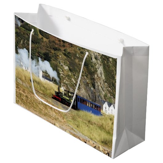 DAMTRAG GROßE GESCHENKTÜTE (Vorderseite Schrägansicht)