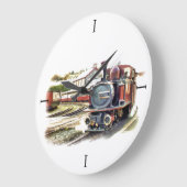 DAMTRAG GROßE WANDUHR (Winkel)