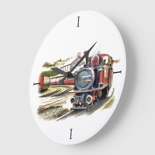 DAMTRAG GROßE WANDUHR (Winkel)