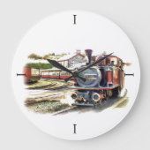 DAMTRAG GROßE WANDUHR (Vorderseite)