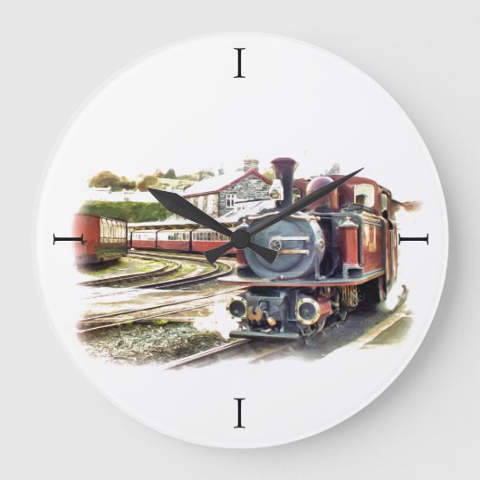 DAMTRAG GROßE WANDUHR (Vorderseite)