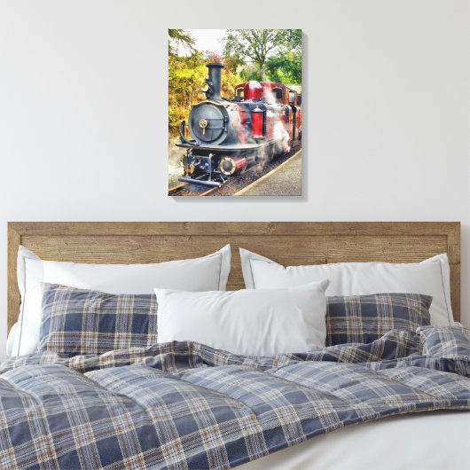 DAMTRAG LEINWANDDRUCK (Insitu (Schlafzimmer))