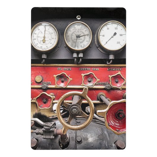 DAMTRAG MINI KLEMMBRETT (Rückseite)