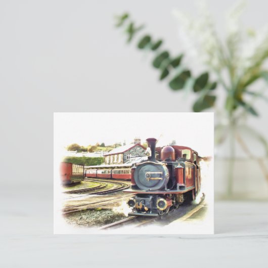 DAMTRAG POSTKARTE (Stehend Vorderseite)