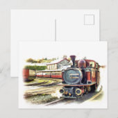 DAMTRAG POSTKARTE (Vorne/Hinten)