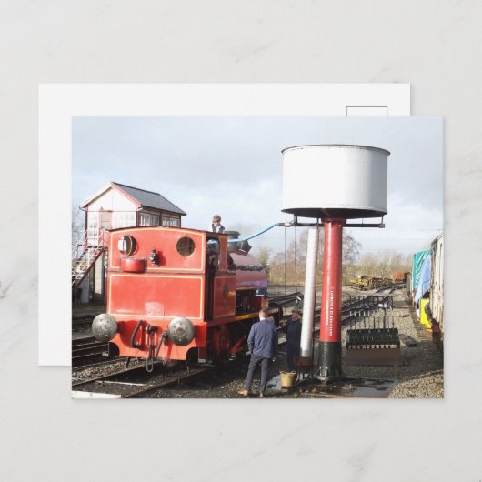 DAMTRAG POSTKARTE (Vorne/Hinten)