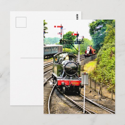 DAMTRAG POSTKARTE (Vorne/Hinten)