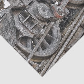 DAMTRAG SEIDENPAPIER (Ausschnitt)