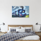 DAMTRAIN QUEENSLAND AUSTRALIA MIT KUNSTWIRKUNGEN LEINWANDDRUCK (Insitu (Schlafzimmer))