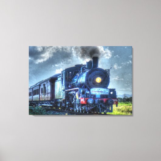 DAMTRAIN QUEENSLAND AUSTRALIA MIT KUNSTWIRKUNGEN LEINWANDDRUCK (Vorderseite)