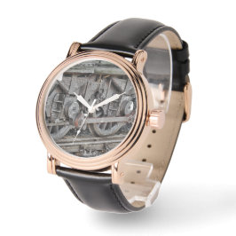 DAMTRAIN-RÄDER ARMBANDUHR