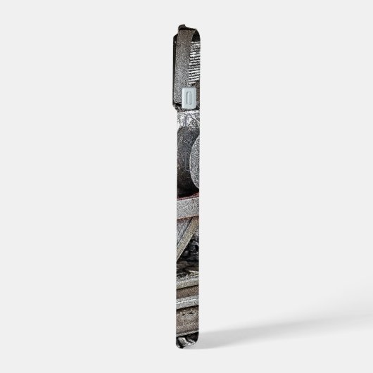 DAMTRAIN-RÄDER iPhone 15 HÜLLE (Linke Seite)