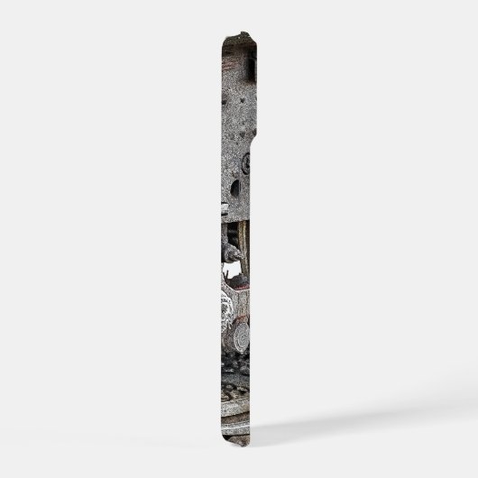 DAMTRAIN-RÄDER iPhone 15 HÜLLE (Rechte Seite)