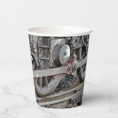 DAMTRAIN-RÄDER PAPPBECHER (Rückseite)