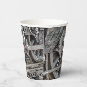 DAMTRAIN-RÄDER PAPPBECHER (Rechts)