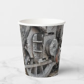 DAMTRAIN-RÄDER PAPPBECHER (Vorderseite)