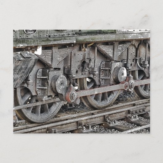 DAMTRAIN-RÄDER POSTKARTE (Vorderseite)