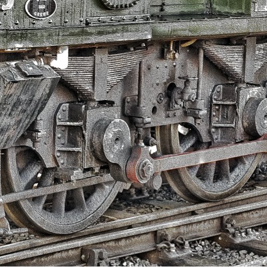 DAMTRAIN-RÄDER POSTKARTE