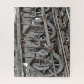 DAMTRAIN-RÄDER PUZZLE (Vertikal)