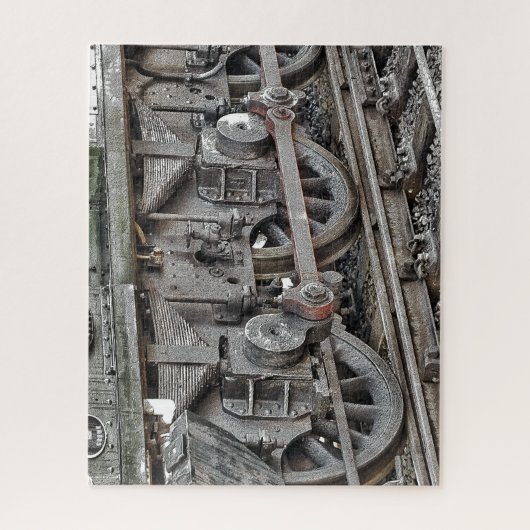 DAMTRAIN-RÄDER PUZZLE (Vertikal)