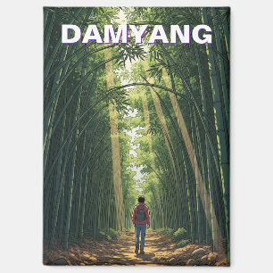 Damyang Bamboo Forest Südkorea Magnet