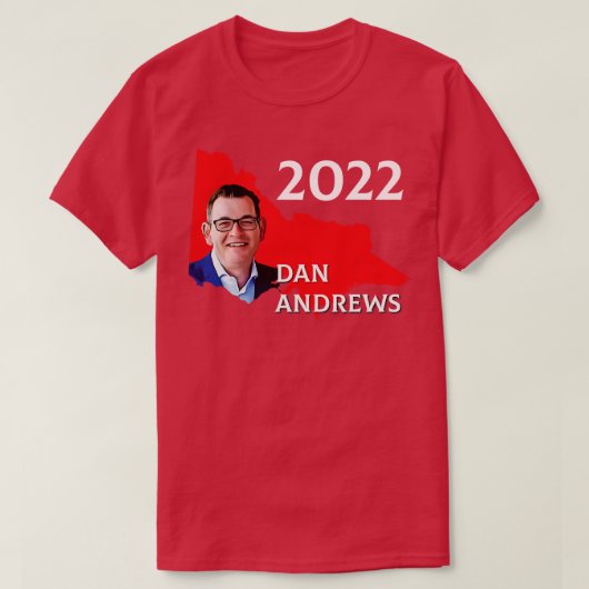 Dan Andrews 2022 T-Shirt (Design vorne)