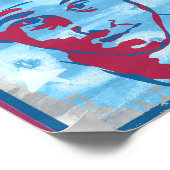 Dan Bern New American Language Vinyl Art Poster (Ecke)