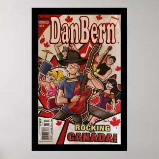 Dan Bern Rockin Kanada! Poster