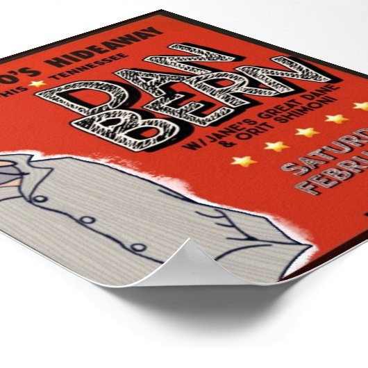 Dan Bern Winter Tour 2024 (HH) Poster (Ecke)