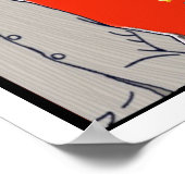 Dan Bern Winter Tour 2024 Poster (HH) (Ecke)