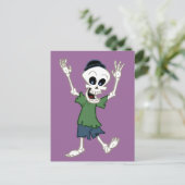Dan Bones Postkarte (Stehend Vorderseite)