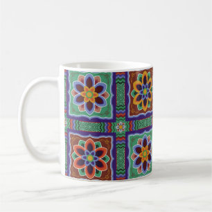 Dan-cheong. Koreanische traditionelle Tempelkunst. Kaffeetasse