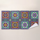 Dan-cheong. Koreanischer Traditioneller Tempel art Badehandtuch (Badehandtuch)