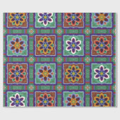 Dan-cheong. Koreanischer Traditioneller Tempel art Geschenkpapier (Flach)