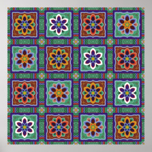 Dan-cheong. Koreanischer Traditioneller Tempel art Poster