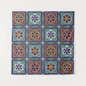 Dan-cheong. Koreanischer Traditioneller Tempel art Wandteppich (Vorderseite)