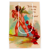 Dan Cupid bringt Zuhause ins Spiel Mittlere Geschenktüte (Rückseite)