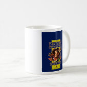 Dan Dare ' Retro-Comic-Held Kaffeetasse (VorderseiteRechts)