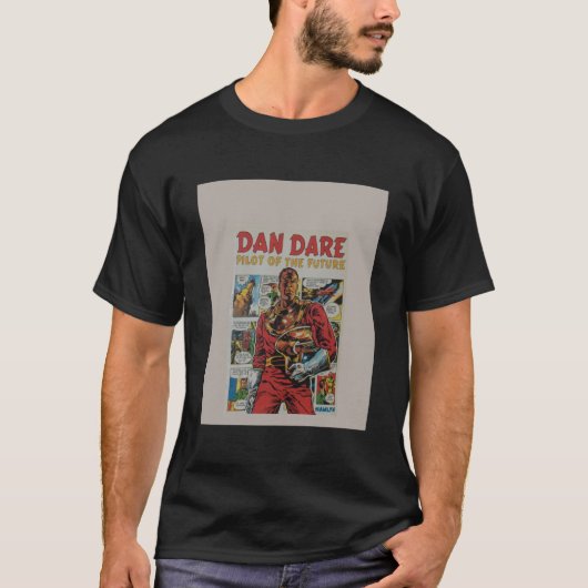 Dan Dare' Retro-Comic T-Shirt (Vorderseite)