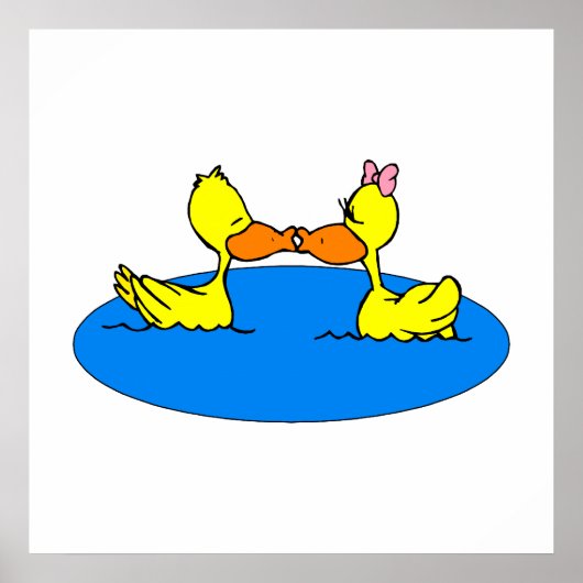 Dan & Din Duck Poster (Vorne)