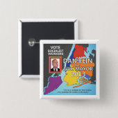 Dan Fein für NYC Bürgermeister 2013 Button (Vorne & Hinten)