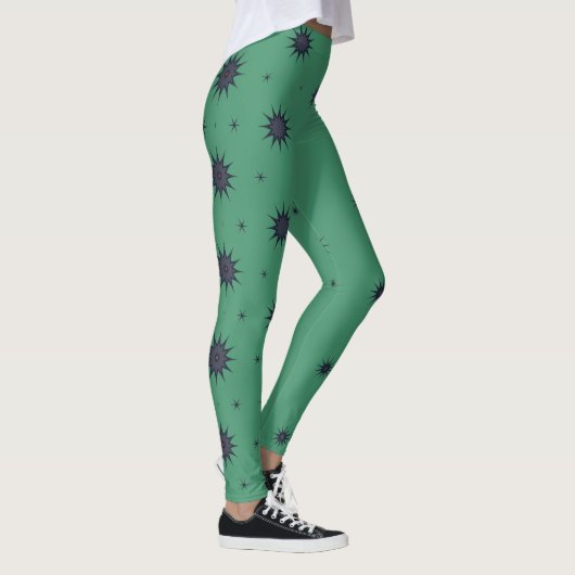 Dan Flashes Green Menace Leggings (Rechts)