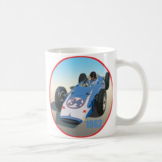 Dan Gurney 1962 Indy Kaffeetasse (Rechts)